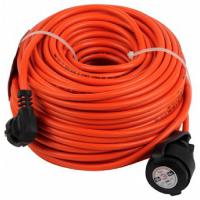 купить Удлинитель 1-мест 50м ПВС 3*1,5 оранжевый  IP44 ЭРА  в Самаре Удлинитель 1-мест 50м ПВС 3*1,5 оранжевый  IP44 ЭРА