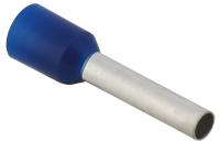 Наконечник-гильза 2,5-12 изолированный синий НШВИ IEK 20шт
