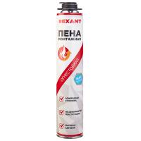 купить Пена монтажная 1000мл огнестойкая профессиональная Rexant  под пистолет в Самаре Пена монтажная 1000мл огнестойкая профессиональная Rexant  под пистолет