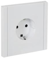 купить Фортепиано белый розетка скрытая 1-мест заземление IP20  в Самаре Фортепиано белый розетка скрытая 1-мест заземление IP20