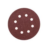 купить Шлифкруг D125 P180 для опорной тарелки на липучке с отверстиями 10шт в Самаре Шлифкруг D125 P180 для опорной тарелки на липучке с отверстиями 10шт