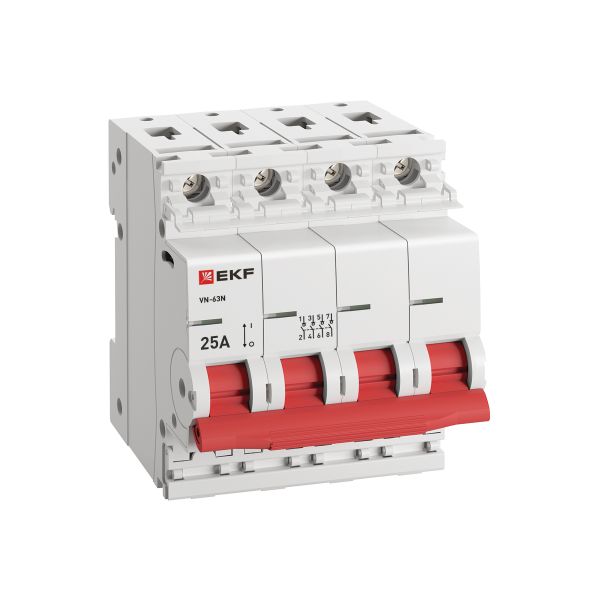 купить Выключатель нагрузки 4Р 25А ВН-63N EKF PROxima в Самаре Выключатель нагрузки 4Р 25А ВН-63N EKF PROxima