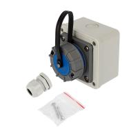 купить Розетка силовая стационарная 16А 2P+PE IP68 CEE Rexant  в Самаре Розетка силовая стационарная 16А 2P+PE IP68 CEE Rexant