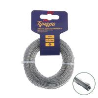 купить Леска для триммеров 2,4мм*15м квадрат витой двухкомпонентная в Самаре Леска для триммеров 2,4мм*15м квадрат витой двухкомпонентная