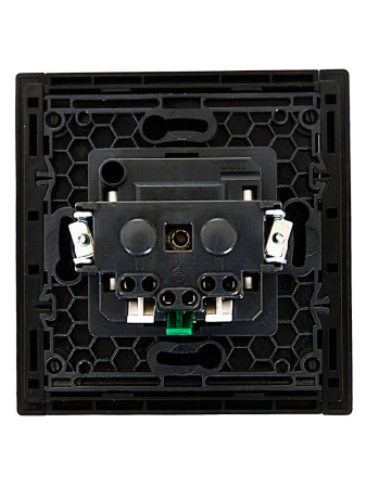 купить Фортепиано черный механизм розетки скрытая 1-мест заземление IP20  в Самаре Фортепиано черный механизм розетки скрытая 1-мест заземление IP20