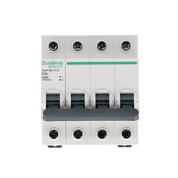 Автомат 4Р 32А C 4,5кА City9 Systeme Electric 
