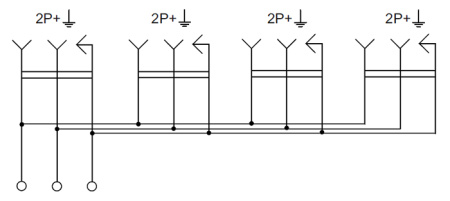 купить Глори сталь розетка открытая 4-мест заземление IP20  в Самаре Глори сталь розетка открытая 4-мест заземление IP20