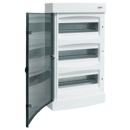 купить Бокс 36мод навесной белый прозрачная дверь IP40 PROxima EKF Unix в Самаре Бокс 36мод навесной белый прозрачная дверь IP40 PROxima EKF Unix