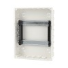 Бокс 24мод встраиваемый  белый белая дверь IP40 FRAME DKC