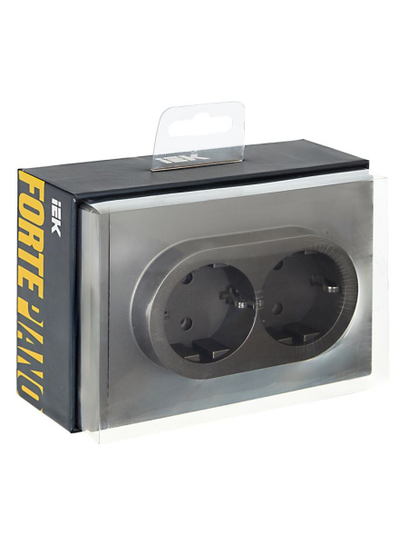 купить Фортепиано сталь розетка скрытая 2-мест заземление быстрозажим. клем. IP20  в Самаре Фортепиано сталь розетка скрытая 2-мест заземление быстрозажим. клем. IP20