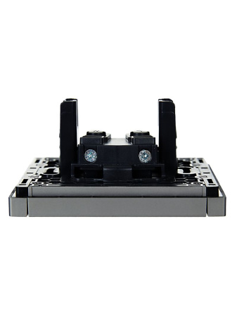 купить Фортепиано сталь розетка скрытая 1-мест шторки IP20 в Самаре Фортепиано сталь розетка скрытая 1-мест шторки IP20