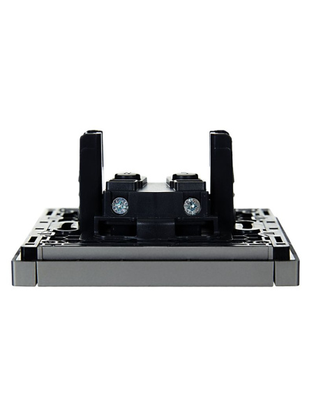 купить Фортепиано сталь розетка скрытая 1-мест шторки IP20 в Самаре Фортепиано сталь розетка скрытая 1-мест шторки IP20