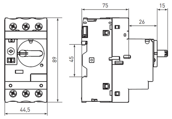 Автомат пуска двигателя GV2P 17-23 А EKF PROxima