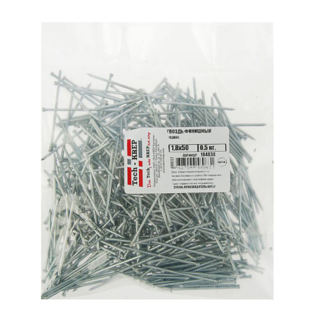 купить Гвоздь 1,8*50мм финишный цинк 0,5кг в Самаре Гвоздь 1,8*50мм финишный цинк 0,5кг