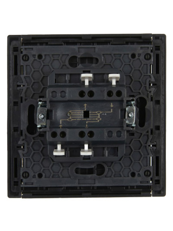 купить Фортепиано серый переключатель перекрестный 1кл скрытая 10А IP20  в Самаре Фортепиано серый переключатель перекрестный 1кл скрытая 10А IP20