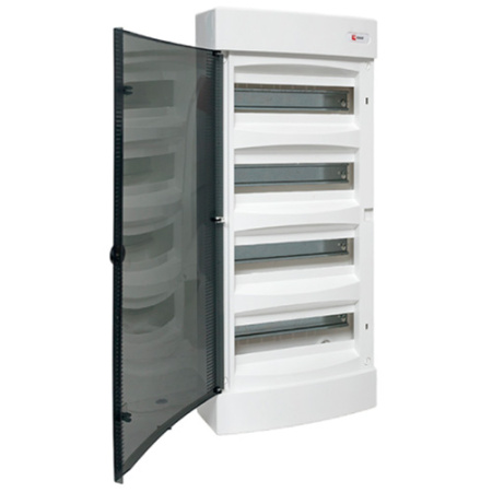 купить Бокс 48мод навесной белый прозрачная дверь IP40 PROxima EKF Unix в Самаре Бокс 48мод навесной белый прозрачная дверь IP40 PROxima EKF Unix