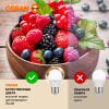 Лампа свд Е27 7Вт 3000К 560лм шар G45 матовая  Osram LED Value