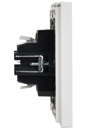 купить Фортепиано белый выключатель кнопочный 1кл скрытая 10А IP20  в Самаре Фортепиано белый выключатель кнопочный 1кл скрытая 10А IP20