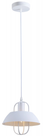 купить Светильник подвесной (люстра) 1*40Вт E27 белый лофт - кантри в Самаре Светильник подвесной (люстра) 1*40Вт E27 белый лофт - кантри