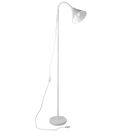 купить Торшер 1*60Вт E27 белый GFL-007 металл в Самаре Торшер 1*60Вт E27 белый GFL-007 металл