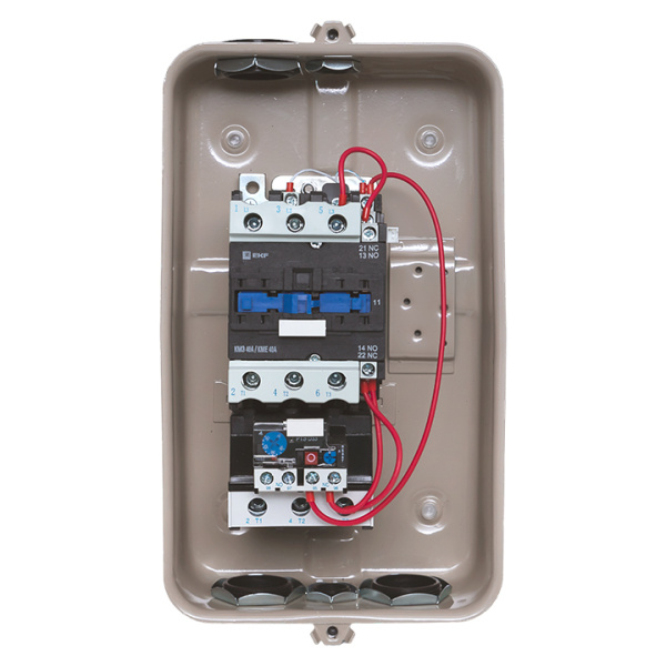 Пускатель 40А 220В IP65 КМЭ EKF с РТЭ Ir-30-40А с индик.