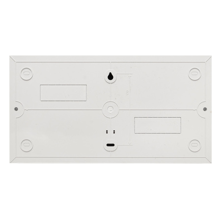 Бокс 18мод навесной белый черная прозрачная дверь IP41 SlimBox EKF 