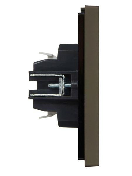 купить Фортепиано серый выключатель 2кл скрытая 10А IP20  в Самаре Фортепиано серый выключатель 2кл скрытая 10А IP20