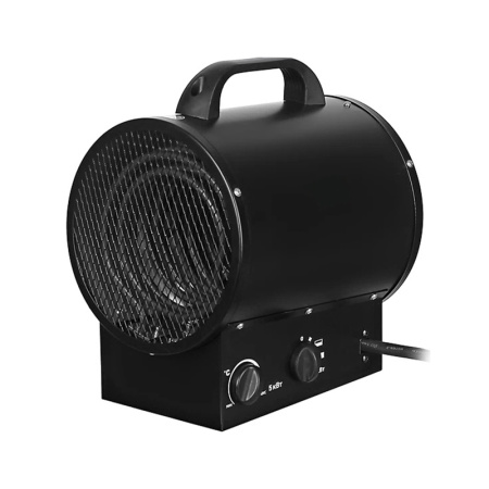 купить Тепловая пушка 2000Вт 220В 210м3/ч круглый черный Rexant подставка в Самаре Тепловая пушка 2000Вт 220В 210м3/ч круглый черный Rexant подставка