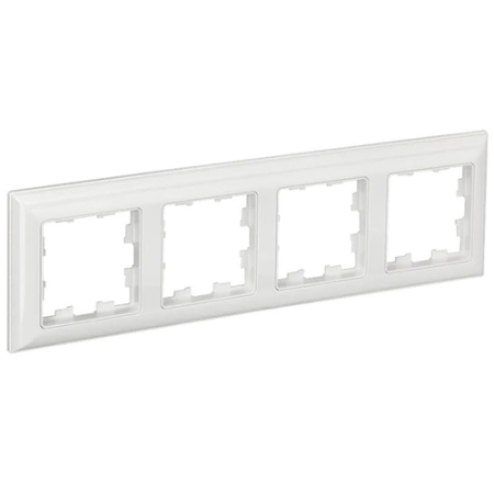 купить Брайт белый рамка 4-ая универсально  в Самаре Брайт белый рамка 4-ая универсально