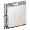 AtlasDesign жемчуг выключатель 3кл скрытая 10А IP20 