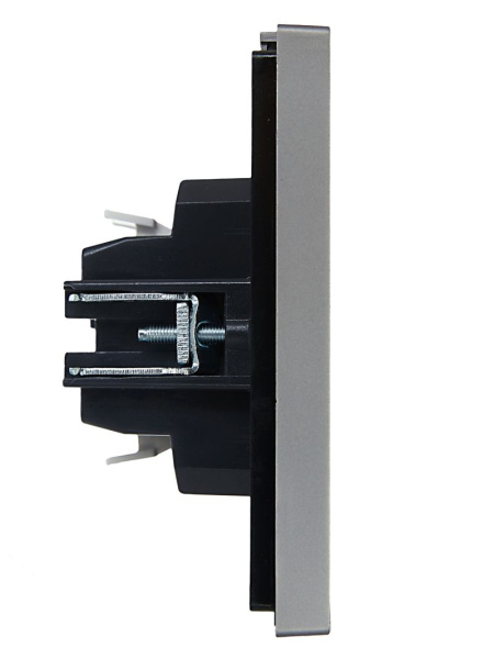 купить Фортепиано сталь выключатель 2кл скрытая 10А IP20  в Самаре Фортепиано сталь выключатель 2кл скрытая 10А IP20