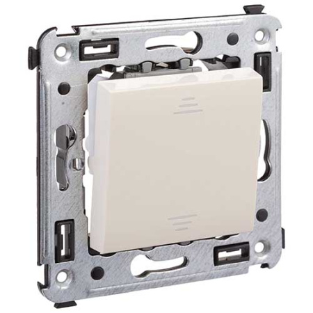 купить Аванти ванильная дымка переключатель перекрестный 1кл скрытая 10А IP20  в Самаре Аванти ванильная дымка переключатель перекрестный 1кл скрытая 10А IP20