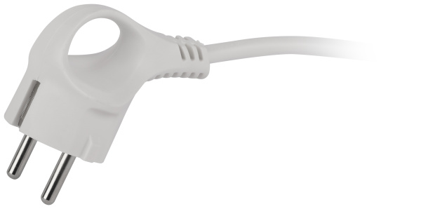 Удлинитель 3-мест 3м ПВС 3*0,75 белый ЭРА  Greenline