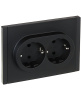 купить Фортепиано черный розетка скрытая 2-мест заземление шторки быстрозажим. клем. IP20 б/к в Самаре Фортепиано черный розетка скрытая 2-мест заземление шторки быстрозажим. клем. IP20 б/к