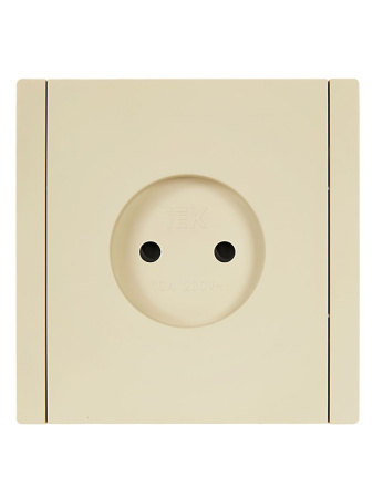 купить Фортепиано ваниль розетка скрытая 1-мест шторки IP20  в Самаре Фортепиано ваниль розетка скрытая 1-мест шторки IP20