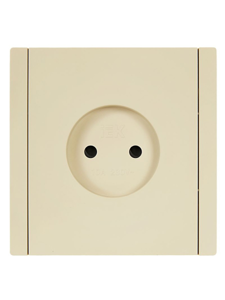 купить Фортепиано ваниль розетка скрытая 1-мест шторки IP20  в Самаре Фортепиано ваниль розетка скрытая 1-мест шторки IP20