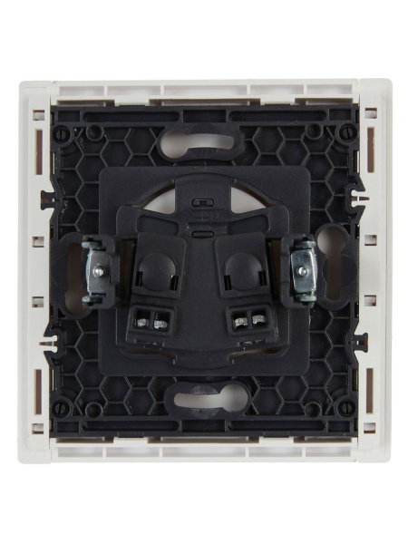 купить Фортепиано белый розетка скрытая 1-мест IP20  в Самаре Фортепиано белый розетка скрытая 1-мест IP20