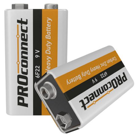 купить Батарейка Крона солевая штучно PROconnect  в Самаре Батарейка Крона солевая штучно PROconnect