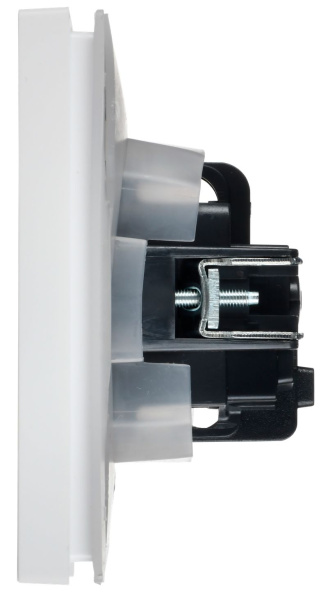 купить Фортепиано белый розетка скрытая 1-мест заземление с крышкой шторки IP44  в Самаре Фортепиано белый розетка скрытая 1-мест заземление с крышкой шторки IP44