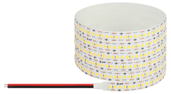 купить Лента свд 12В 19,2Вт/м 240свд/м 3000К 1600лм/м 2835 IP20 ЭРА в Самаре Лента свд 12В 19,2Вт/м 240свд/м 3000К 1600лм/м 2835 IP20 ЭРА