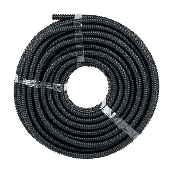 купить Труба гофра 16мм ПНД легкая 100м EKF черный в Самаре Труба гофра 16мм ПНД легкая 100м EKF черный