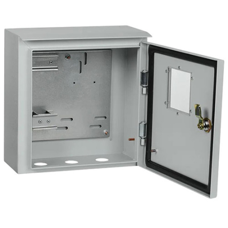 купить Корпус ЩУ-1/1-0 310*300*150мм серый IP66 IEK в Самаре Корпус ЩУ-1/1-0 310*300*150мм серый IP66 IEK