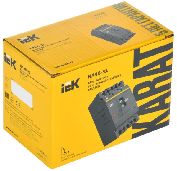 купить Автомат 3Р 32А 25кА ВА88-31 MASTER IEK  в Самаре Автомат 3Р 32А 25кА ВА88-31 MASTER IEK