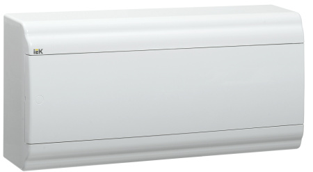 купить Бокс 18мод навесной белый белая дверь IP41 ЩРН-П IEK  в Самаре Бокс 18мод навесной белый белая дверь IP41 ЩРН-П IEK