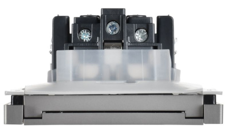 купить Фортепиано сталь розетка скрытая 1-мест заземление с крышкой шторки IP44  в Самаре Фортепиано сталь розетка скрытая 1-мест заземление с крышкой шторки IP44