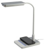 купить Светильник настольный свд 10Вт 3000-6500К 800лм белый/серебро подставка диммер сенсор ЭРА в Самаре Светильник настольный свд 10Вт 3000-6500К 800лм белый/серебро подставка диммер сенсор ЭРА
