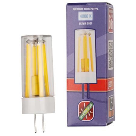 купить Лампа капсула свд 220В G4 6Вт 4000К 480лм Jazzway  в Самаре Лампа капсула свд 220В G4 6Вт 4000К 480лм Jazzway