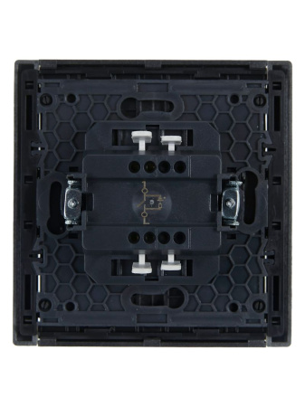 купить Фортепиано сталь выключатель 1кл с подсветкой скрытая 10А IP20  в Самаре Фортепиано сталь выключатель 1кл с подсветкой скрытая 10А IP20