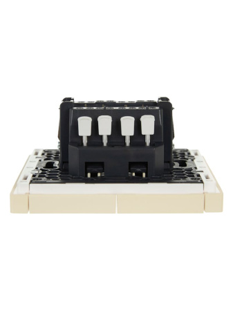 купить Фортепиано ваниль переключатель 2кл скрытая 10А IP20  в Самаре Фортепиано ваниль переключатель 2кл скрытая 10А IP20