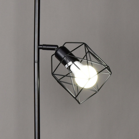 купить Торшер 2*60Вт E27 черный Готика в Самаре Торшер 2*60Вт E27 черный Готика